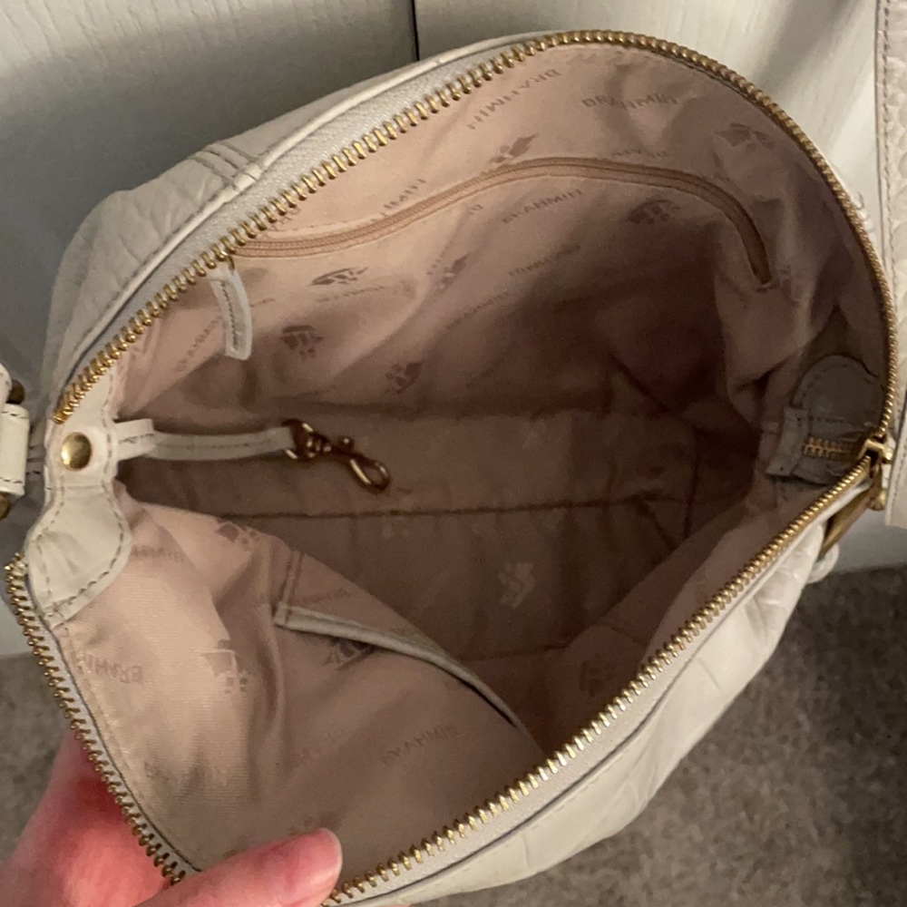 Brahmin Haley Dove Savannah crossbody bag - Picture 9 of 14